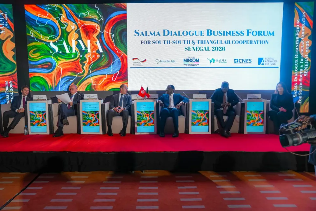 Cérémonie d’ouverture officielle du Business Forum ( 3-4 février 2026) pour la coopération Sud-Sud organisé par Salma Dialogue de la Tunisie en partenariat avec la CNES