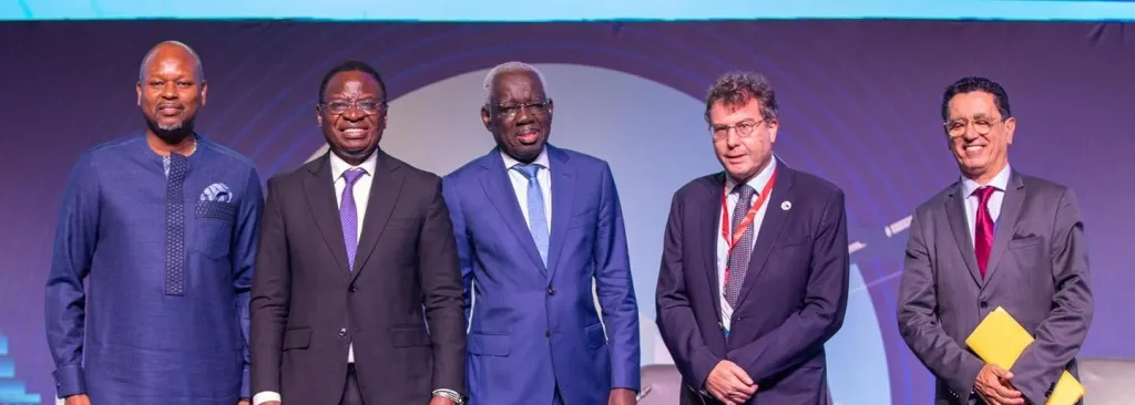 Monsieur Adama Lam, président de la CNES a participé au titre du secteur privé au Panel thématique INDUSTRIE