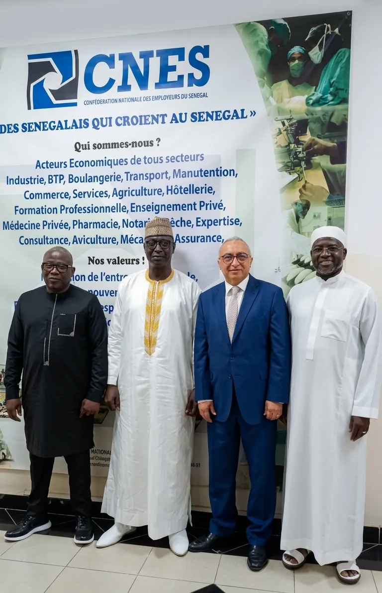 Visite de courtoisie et de prise de contact de Son Excellence l’Ambassadeur de Tunisie à Dakar